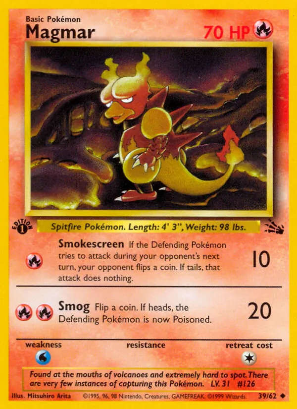 Magmar full card art