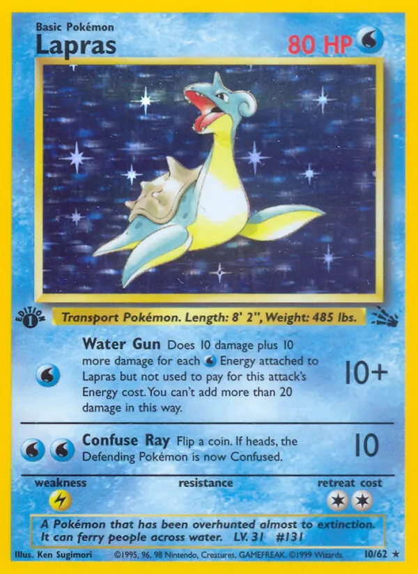 Lapras full card art