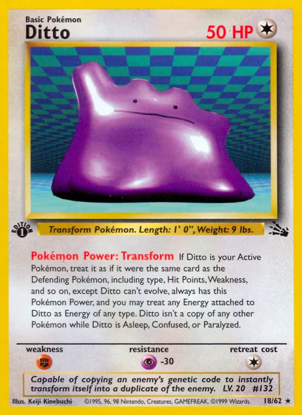 Ditto full card art