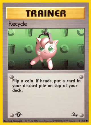 Recycle card