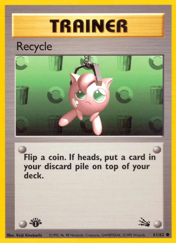 Recycle full card art