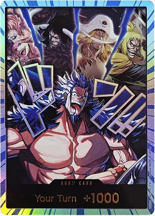DON!! Card (Alternate Art) (Rocks) (Special Foil) #don-card-alternate-art-rocks-special-foil · The World's Strongest Warriors One Piece card