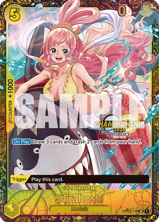 Shirahoshi (Tournament Pack Vol. 6) #OP03-116-tournament-pack-vol-6 · One Piece Promotion Cards One Piece card