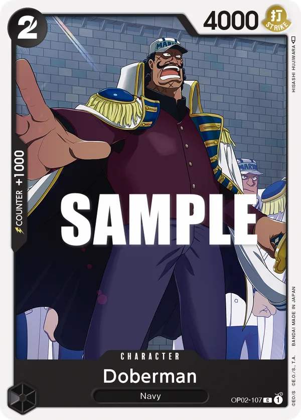 Doberman full card art