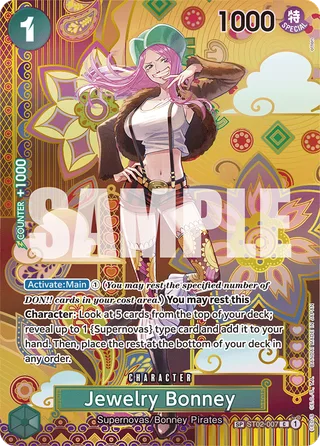 Jewelry Bonney (Tournament Pack Vol. 3) [Winner] #ST02-007-tournament-pack-vol-3-winner · One Piece Promotion Cards One Piece card