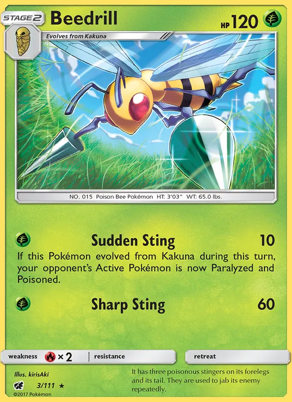 Beedrill full card art