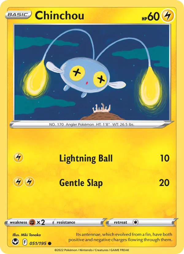 Chinchou full card art