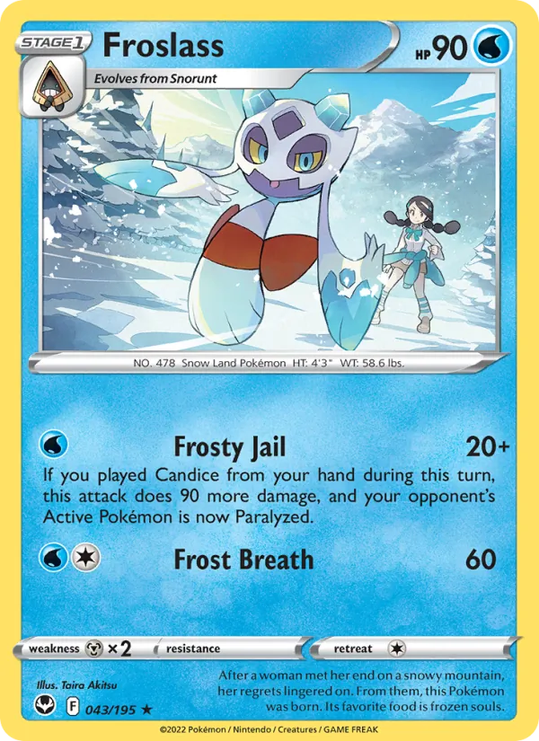 Froslass full card art