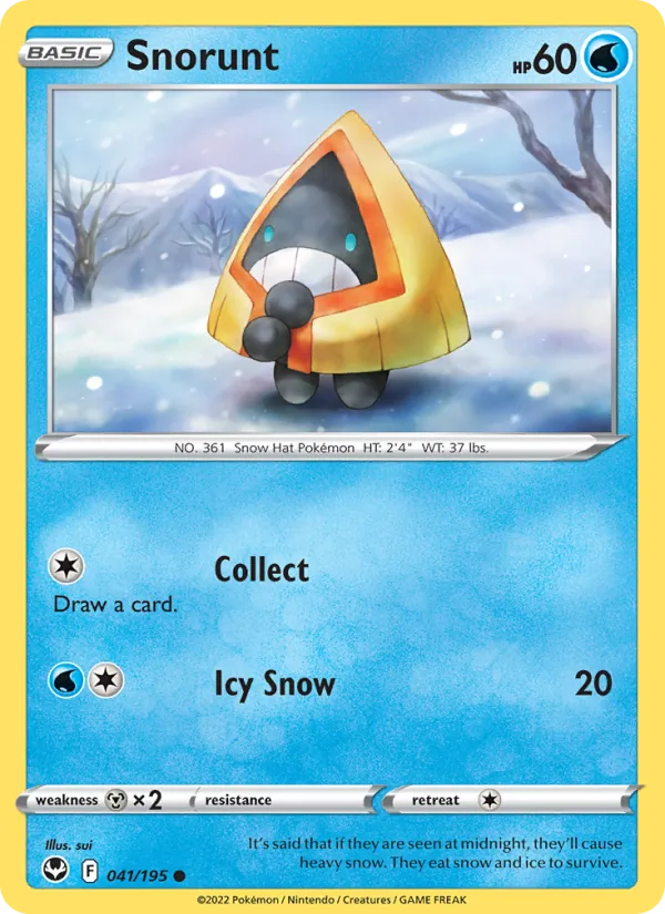 Snorunt full card art