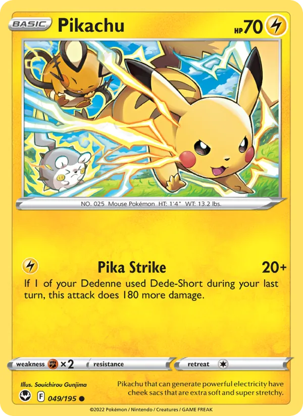 Pikachu full card art