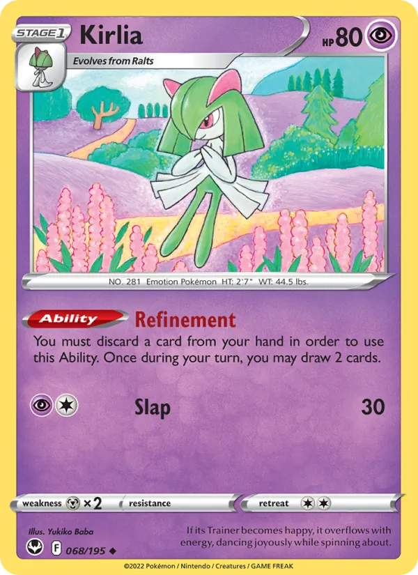 Kirlia full card art