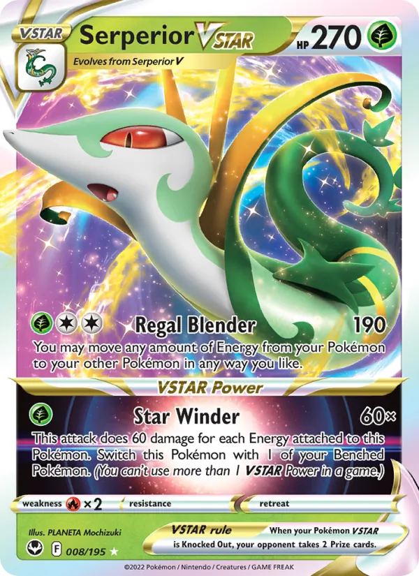 Serperior VSTAR full card art