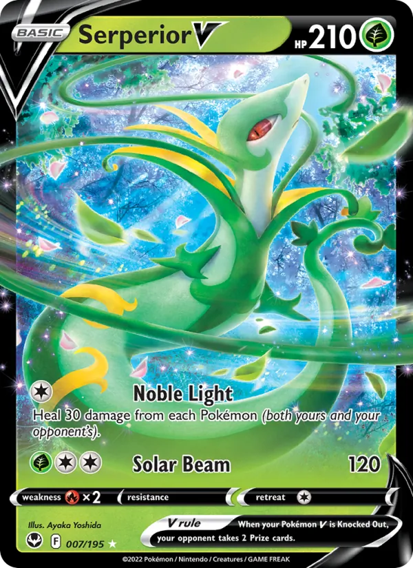 Serperior V full card art