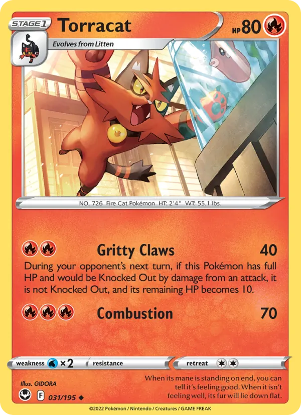 Torracat full card art