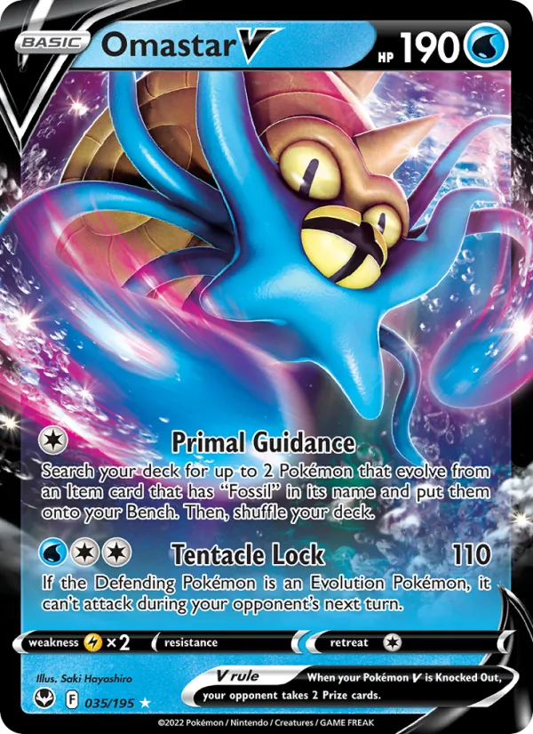 Omastar V full card art