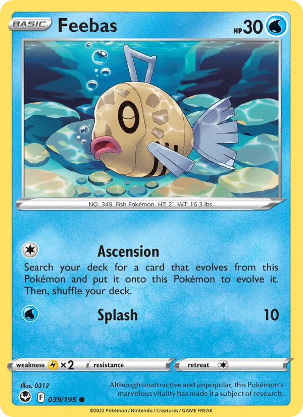 Feebas full card art