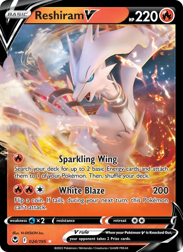Reshiram V full card art