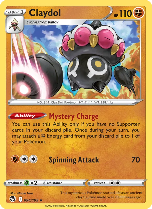 Claydol full card art