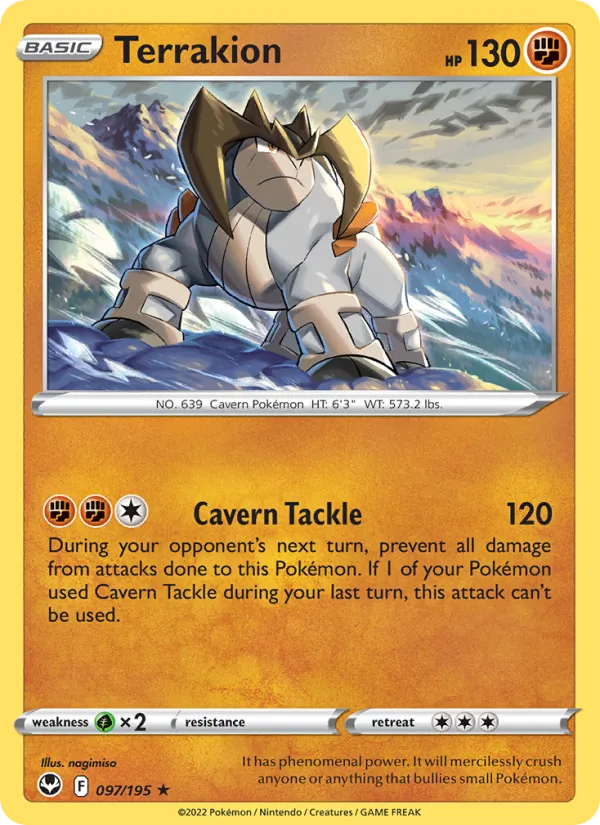 Terrakion full card art