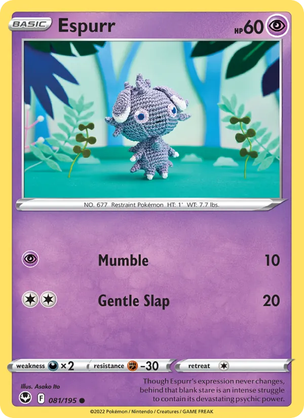 Espurr full card art