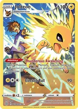 Jolteon · Brilliant Stars Trainer Gallery Pokémon card