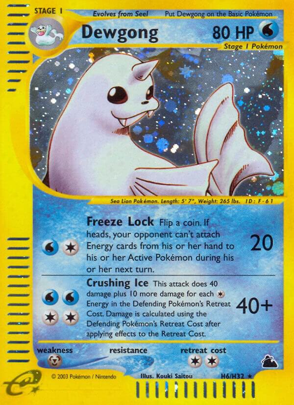 Dewgong full card art