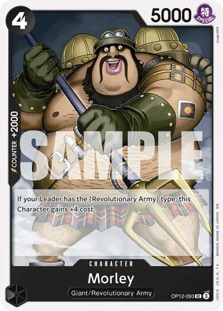 Morley #OP12-093 · Legacy of the Master One Piece card