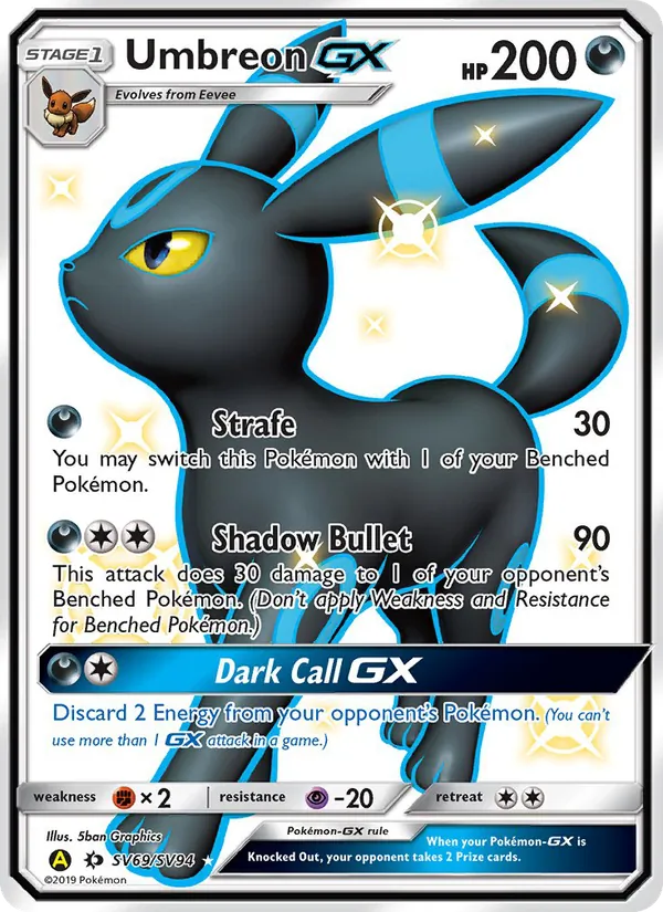 Umbreon-GX full card art