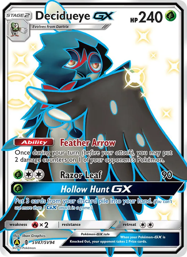 Decidueye-GX full card art