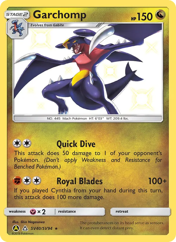 Garchomp full card art