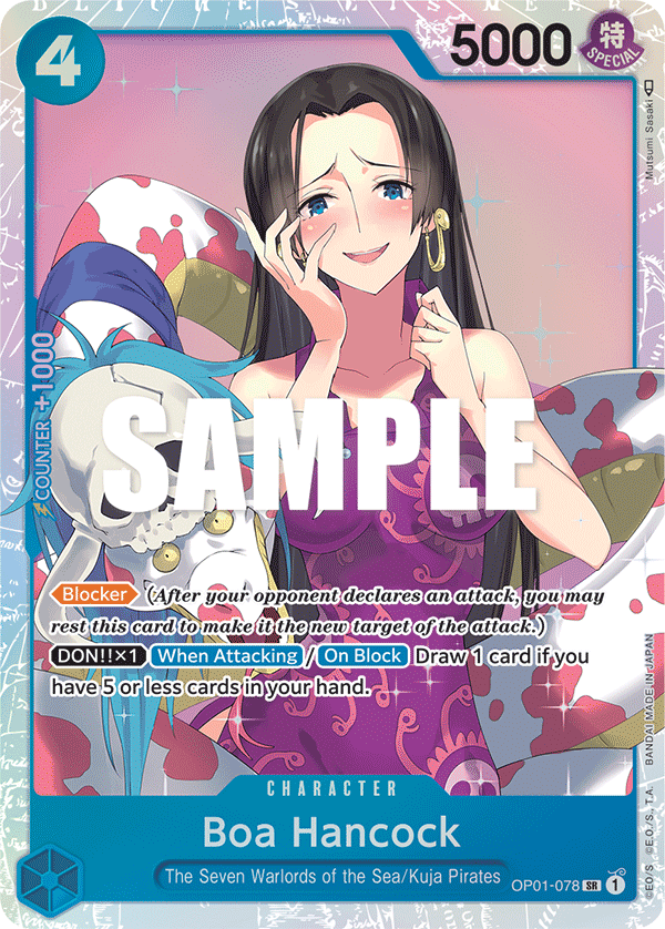 Boa Hancock full card art
