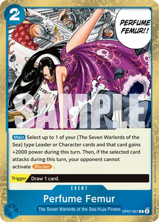 Perfume Femur #OP07-057 · 500 Years in the Future One Piece card