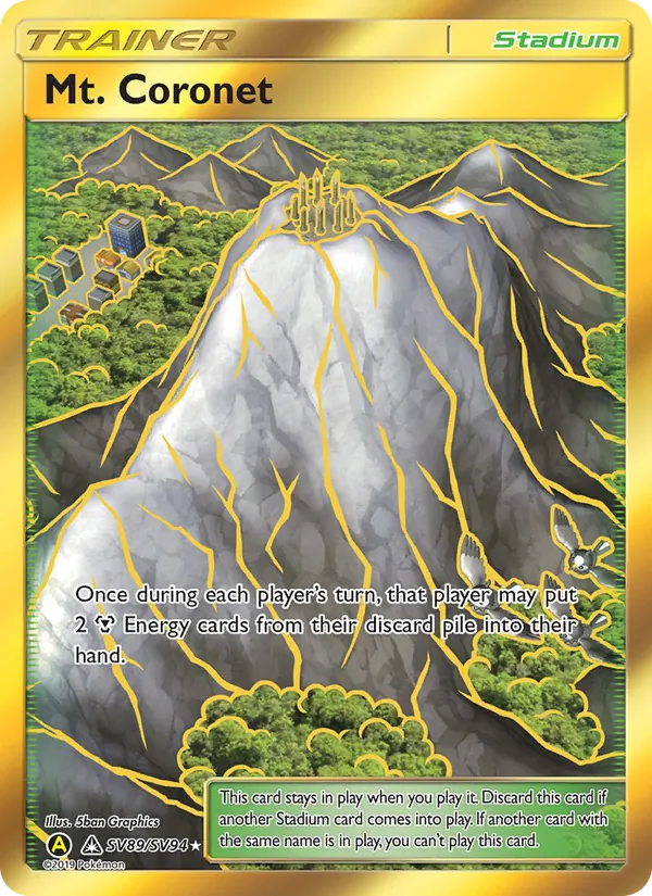 Mt. Coronet full card art