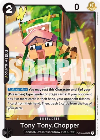 Tony Tony.Chopper #OP10-087 · Royal Blood One Piece card