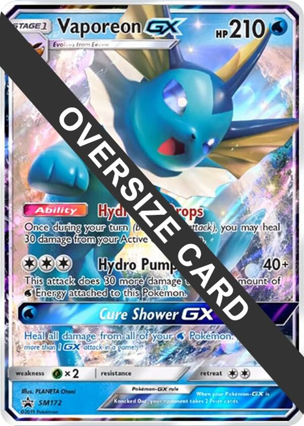 Vaporeon GX - SM172 full card art