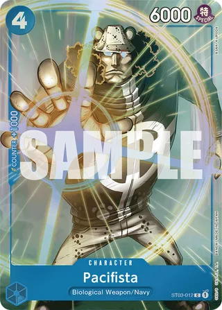 Pacifista (Premium Card Collection -Best Selection Vol. 1-) #ST03-012-premium-card-collection-best-selection-vol-1 · One Piece Promotion Cards One Piece card