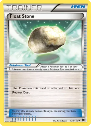 Float Stone #137 · BREAKthrough Pokémon card