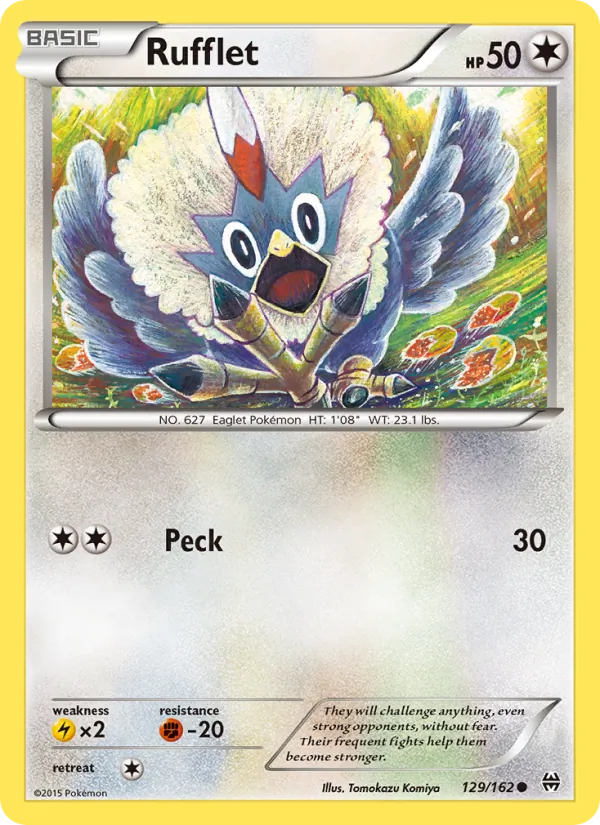Rufflet full card art