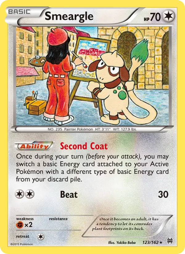 Smeargle full card art