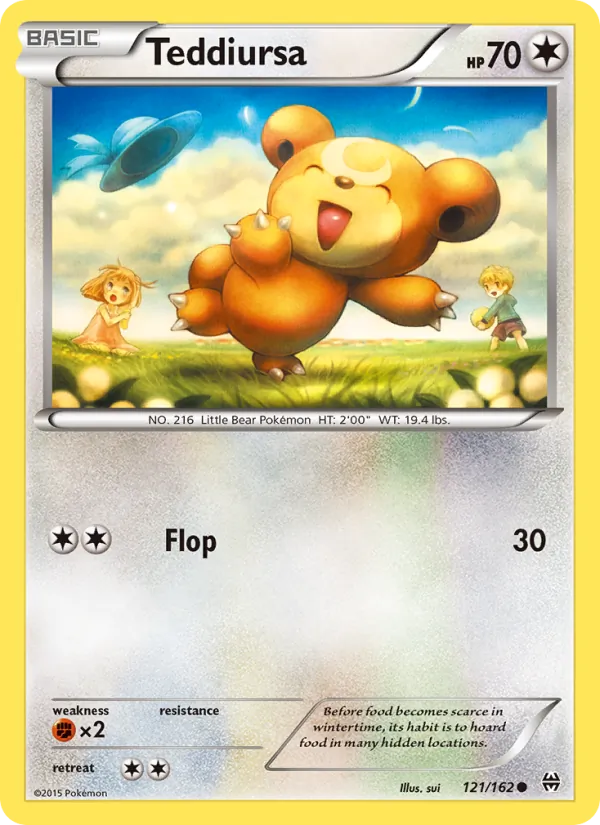 Teddiursa full card art