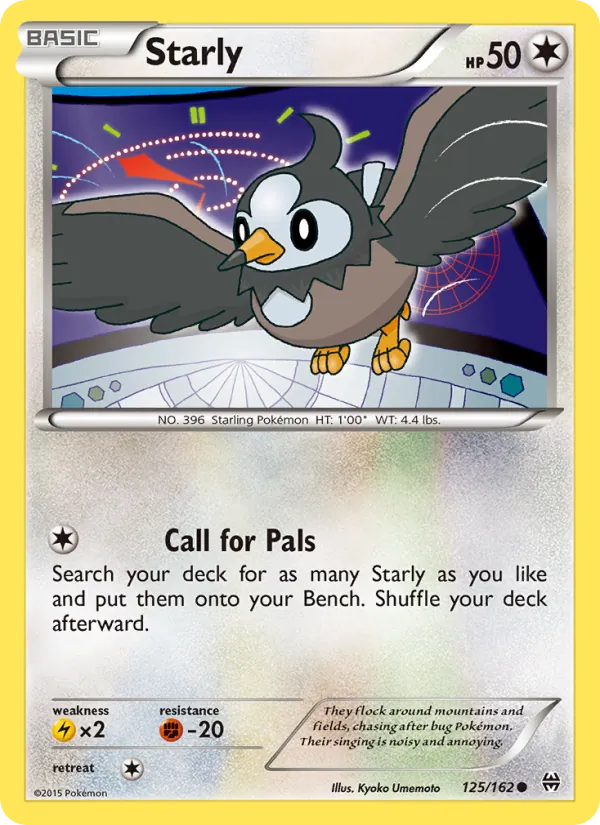 Starly full card art