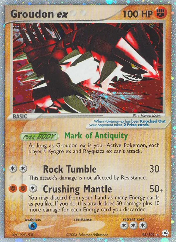 Groudon ex full card art