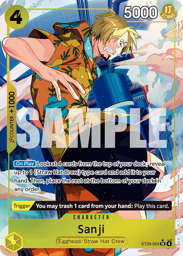 Sanji (Full Art) full card art