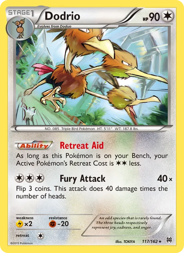 Dodrio full card art