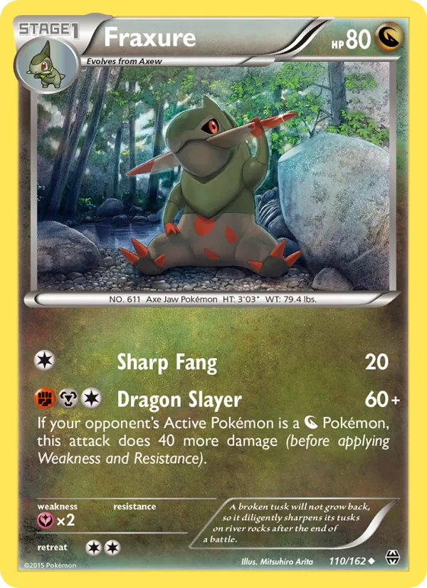 Fraxure full card art