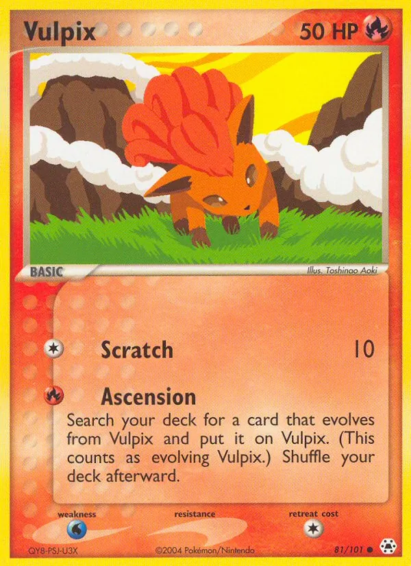 Vulpix full card art