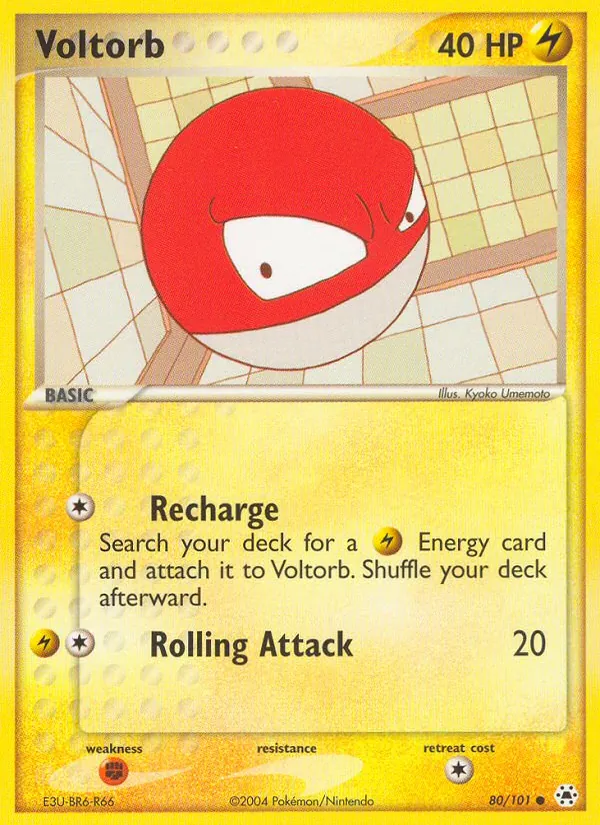 Voltorb full card art