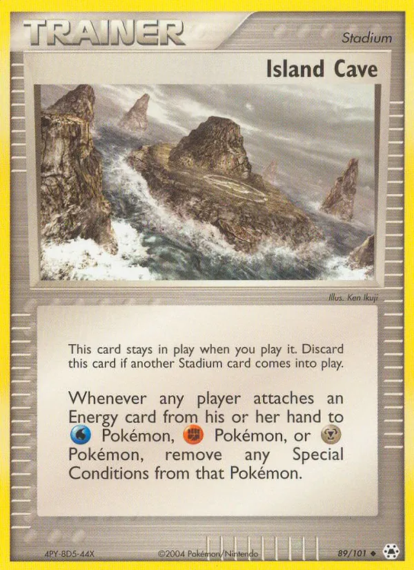 Island Cave full card art