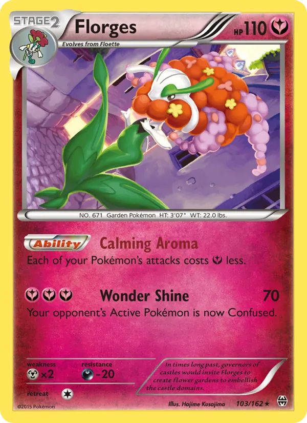 Florges full card art