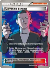 Giovanni's Scheme · BREAKthrough Pokémon card